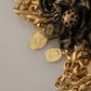Sicilian Glamour Gold Statement Necklace