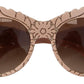 Chic Pink Acetate Women's Sunglasses