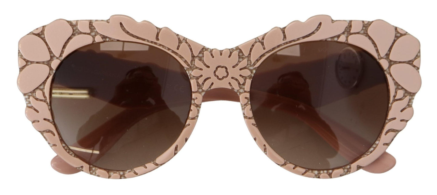 Chic Pink Acetate Women's Sunglasses