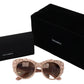 Chic Pink Acetate Women's Sunglasses