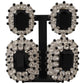 Sicilian Elegance Clip-On Dangling Earrings