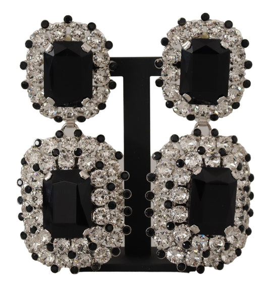 Sicilian Elegance Clip-On Dangling Earrings