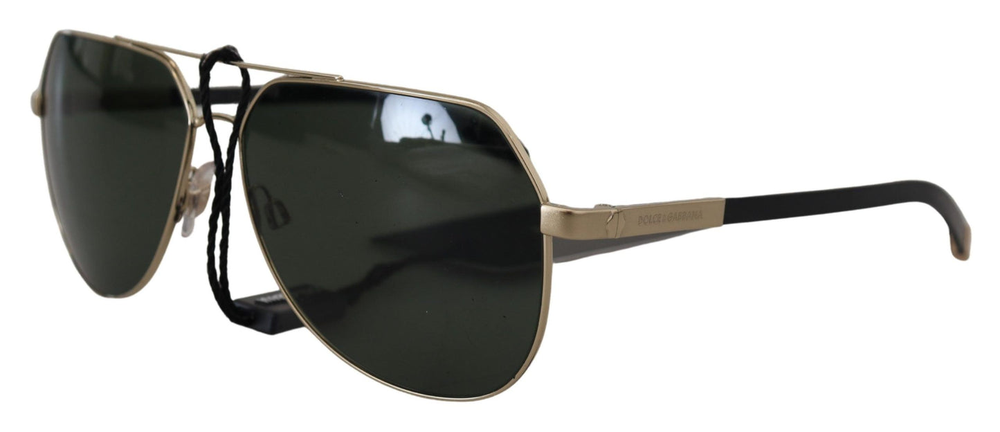 Chic Gold-Plated Polarized Unisex Sunglasses