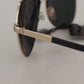 Chic Gold-Plated Polarized Unisex Sunglasses