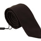 Elegant Black Silk Tie