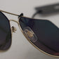 Chic Gold-Plated Polarized Unisex Sunglasses