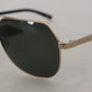 Chic Gold-Plated Polarized Unisex Sunglasses