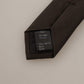Elegant Black Silk Tie