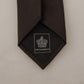 Elegant Black Silk Tie