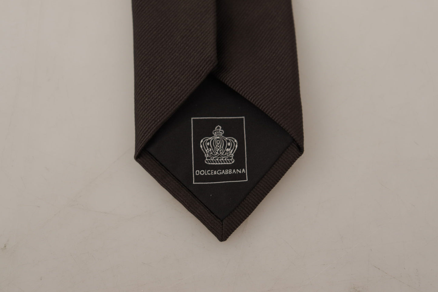 Elegant Black Silk Tie