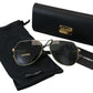 Chic Gold-Plated Polarized Unisex Sunglasses