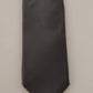 Elegant Silk Black Tie