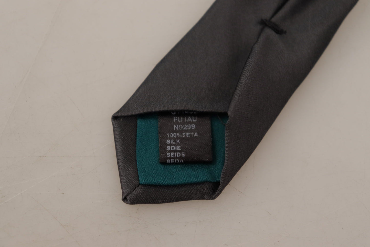 Elegant Silk Black Tie