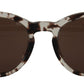 Chic Havana Brown Acetate Sunglasses