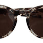 Chic Havana Brown Acetate Sunglasses
