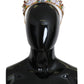 Gold Crystal Purple Hortensia Butterfly Crown Tiara  Diadem