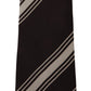 Elegant Silk Brown Tie for Sophisticated Style