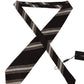 Elegant Silk Brown Tie for Sophisticated Style