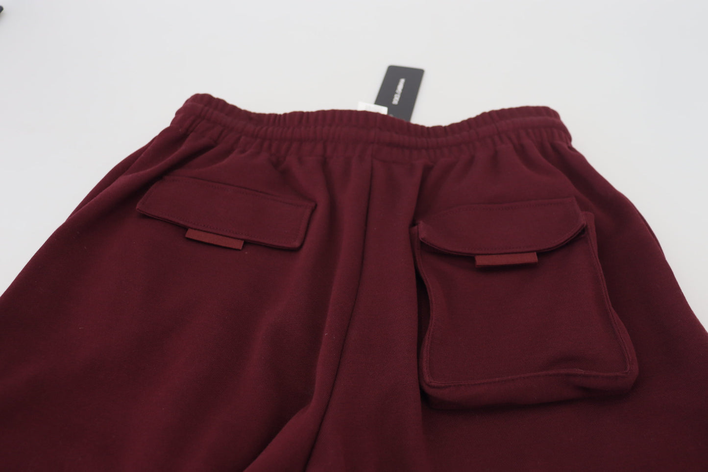 Maroon Dolce & Gabbana Casual Cargo Shorts