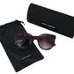 Chic Tortoiseshell Purple Lens Sunglasses