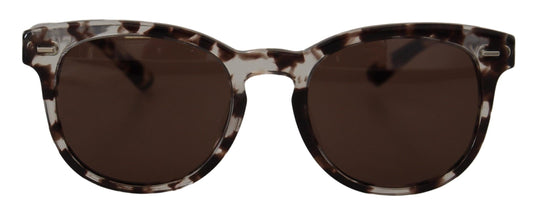 Elegant Brown Acetate Sunglasses