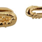 Elegant Gold Plated Brass Cufflinks