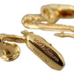 Elegant Gold Plated Brass Cufflinks
