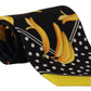 Elegant Black Silk Tie for Sophisticated Style