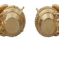 Elegant Sterling Silver Oval Cufflinks