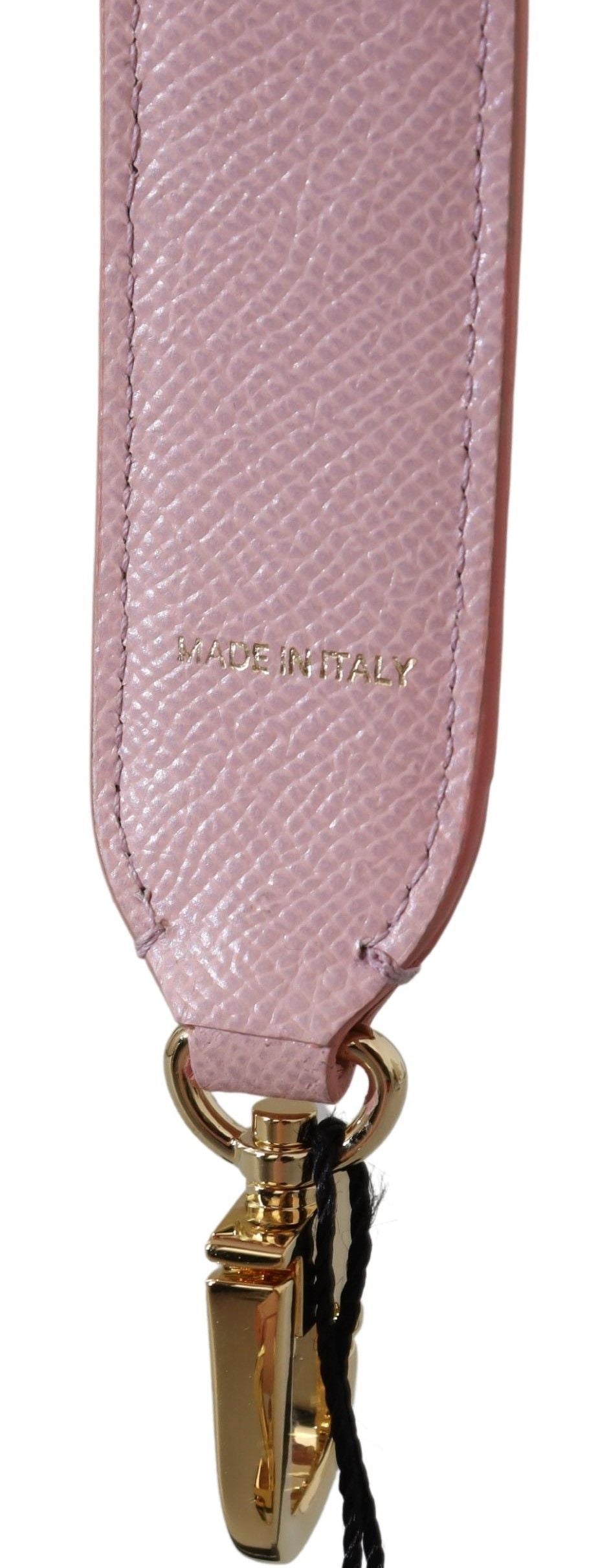 Pink Crystal Leather Shoulder Strap Accessory