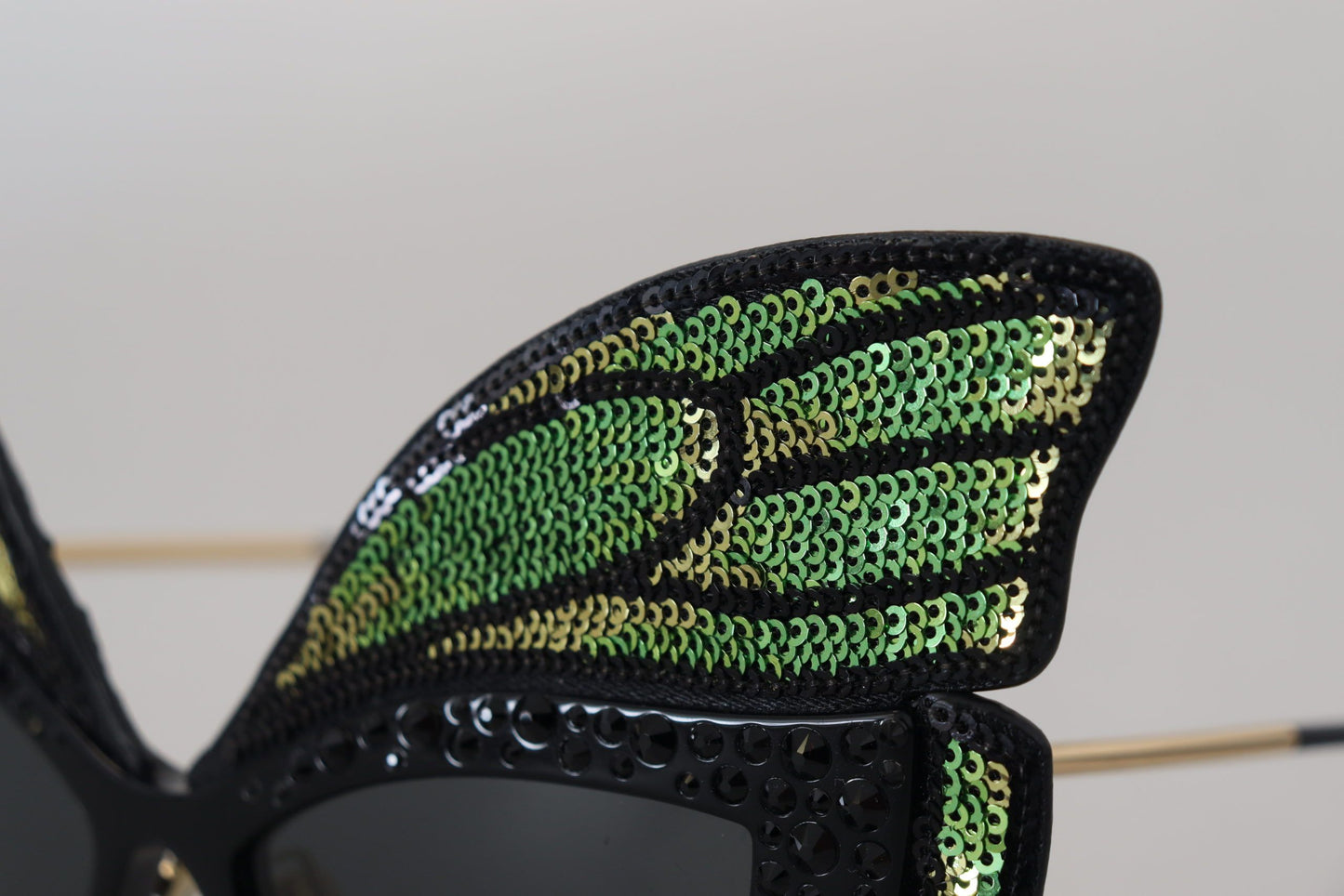 Exquisite Sequined Butterfly Sunglasses