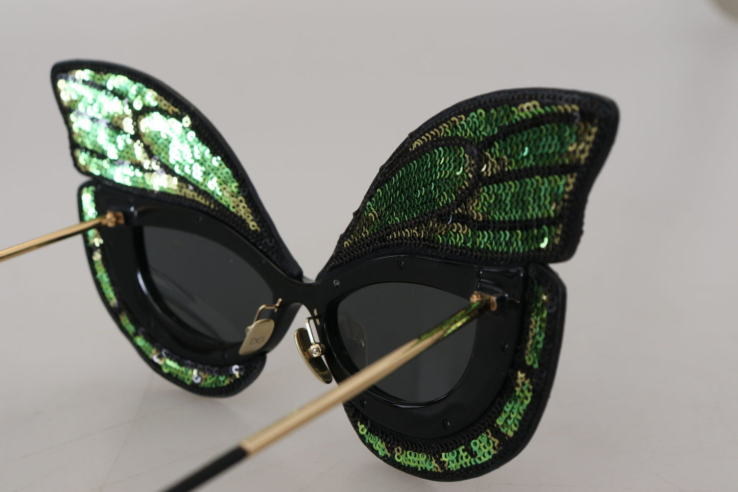 Exquisite Sequined Butterfly Sunglasses