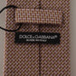 Elegant Beige Silk Tie for Sophisticated Style