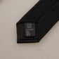 Elegant Black Silk Tie for the Dapper Gentleman