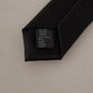 Elegant Black Silk Tie