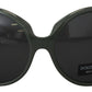 Emerald Allure Oversized Sunglasses