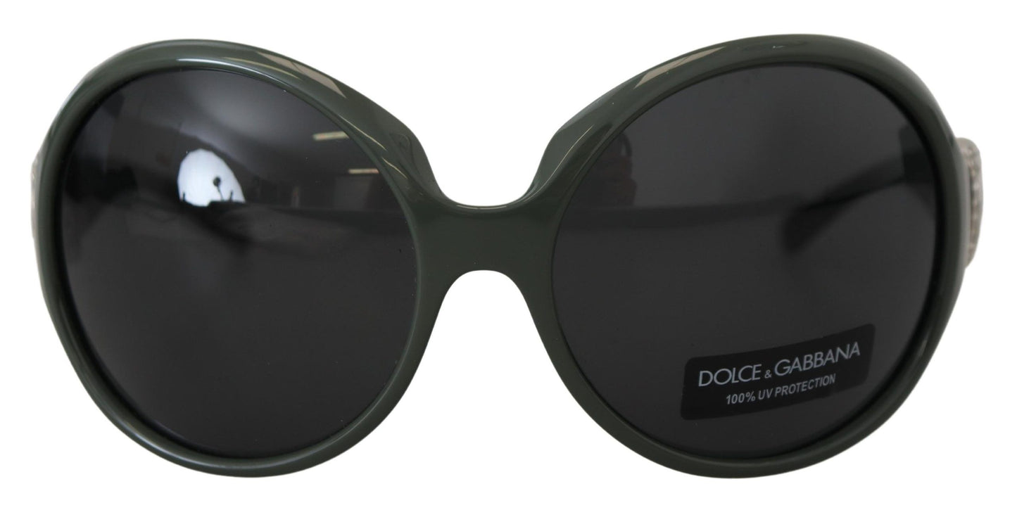 Emerald Allure Oversized Sunglasses