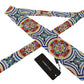 Elegant Silk Majolica Print Tie