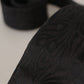 Elegant Black Silk Tie