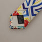 Elegant Silk Majolica Print Tie