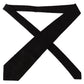 Elegant Black Silk Men's Tie