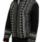 Black White DG Pearl Embellishment Jacket