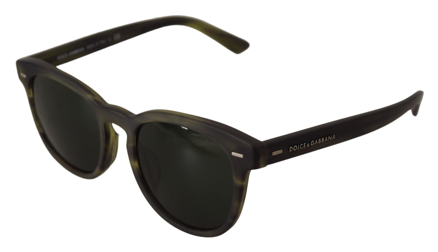 Chic Havana Green Designer Sunglasses