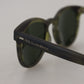 Chic Havana Green Designer Sunglasses