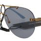 Chic Pilot Azure Lens Sunglasses