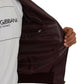 Maroon Hooded Leather Masterpiece Jacket