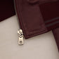 Maroon Hooded Leather Masterpiece Jacket