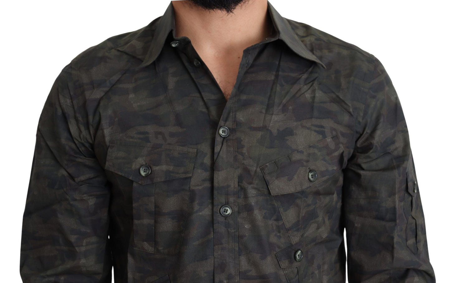 Multicolor Cotton Casual Men's Shirt