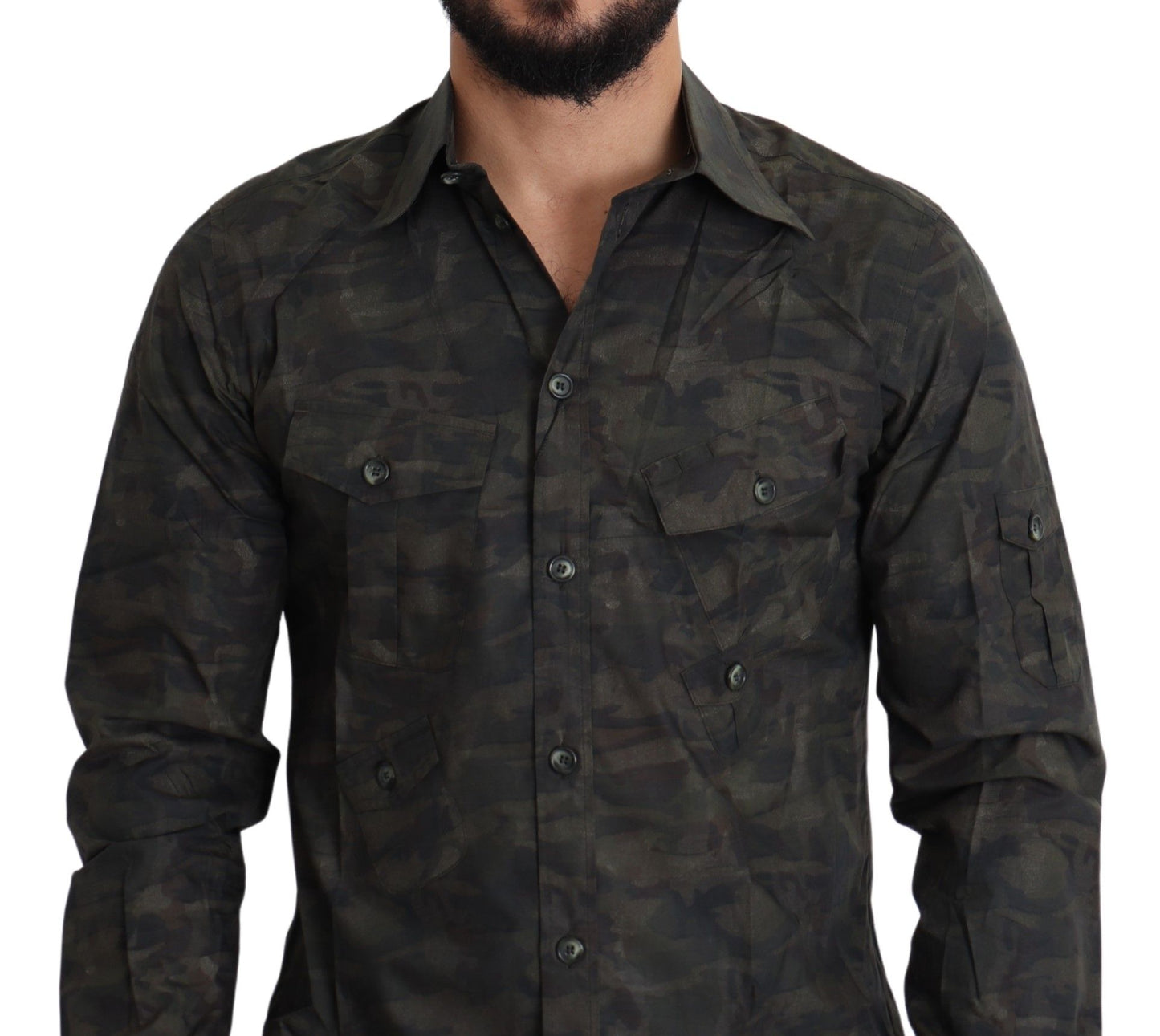 Multicolor Cotton Casual Men's Shirt