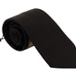 Elegant Black Silk Tie